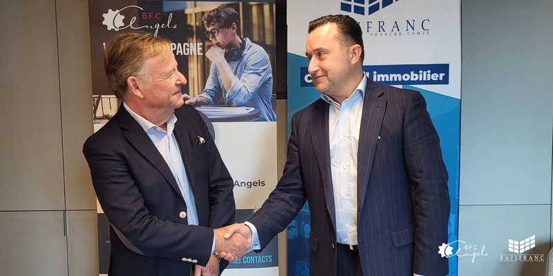 Article France Angels 2024 : BATIFRANC et BFC Angels signent un partenariat pour soutenir l'entrepreneuriat en Bourgogne-Franche-Comté